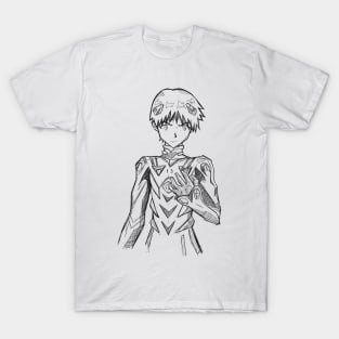 shinji ikari, from evangelion T-Shirt